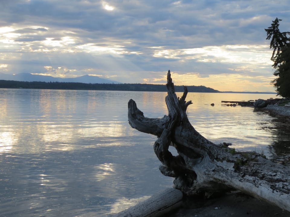 One of the many different waterfront views