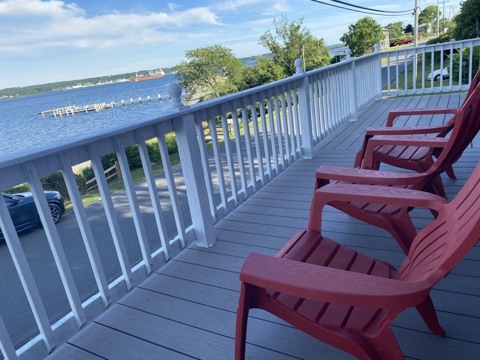 View from the front cottage deck 