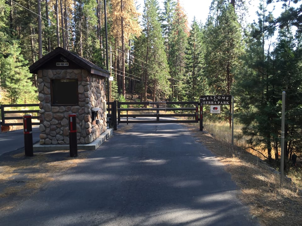Park entrance