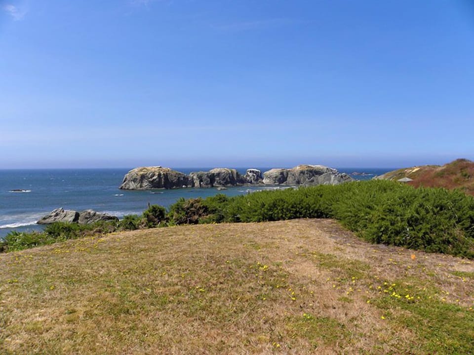 The view south