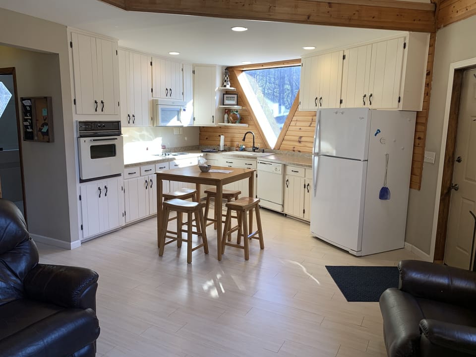Kitchen view from family room 