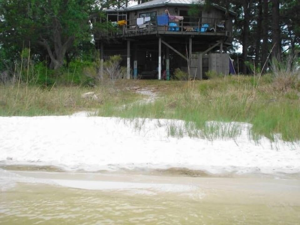 view of house from beach
