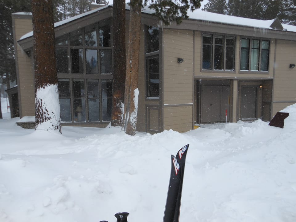 Outside view from Free shuttle