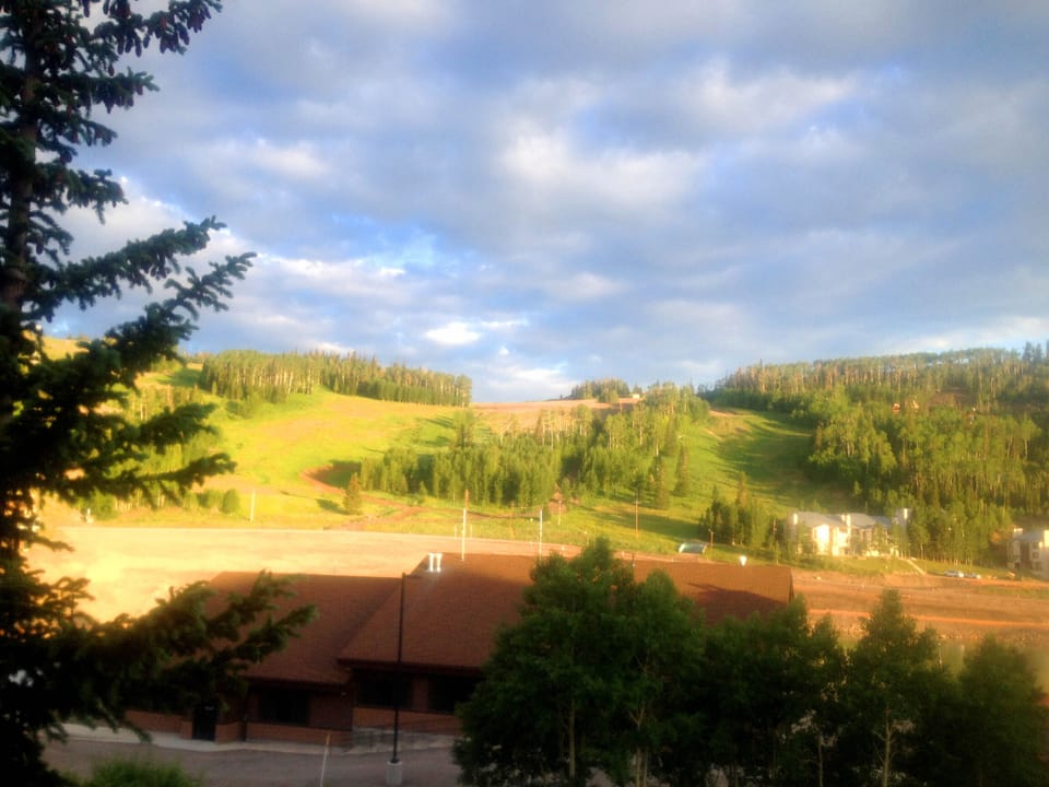 View from the balcony