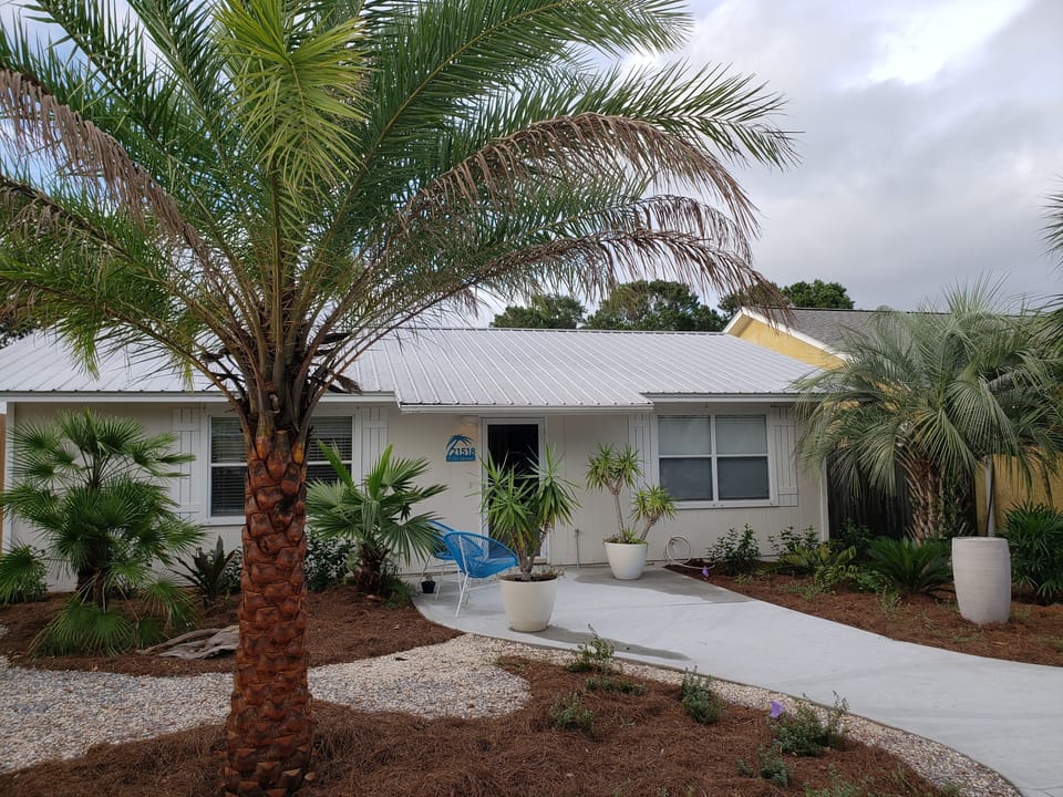 Located in quiet residential neighborhood short walk to the beach.