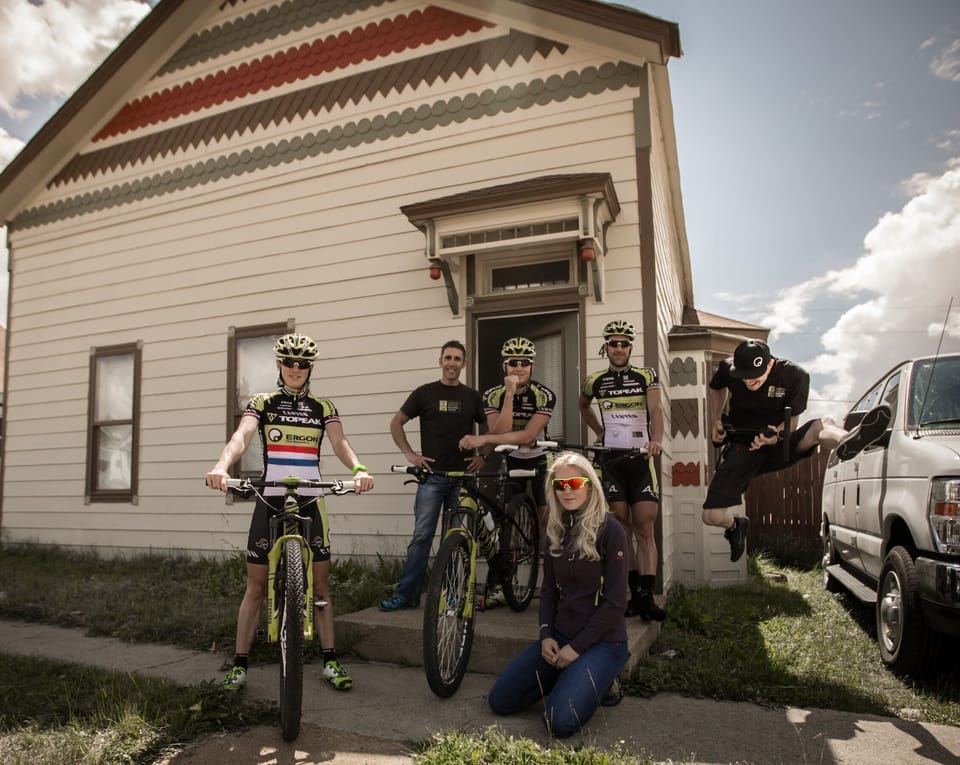 Very proud to house ToPeak Ergon Team for Leadville 100 in 2014!