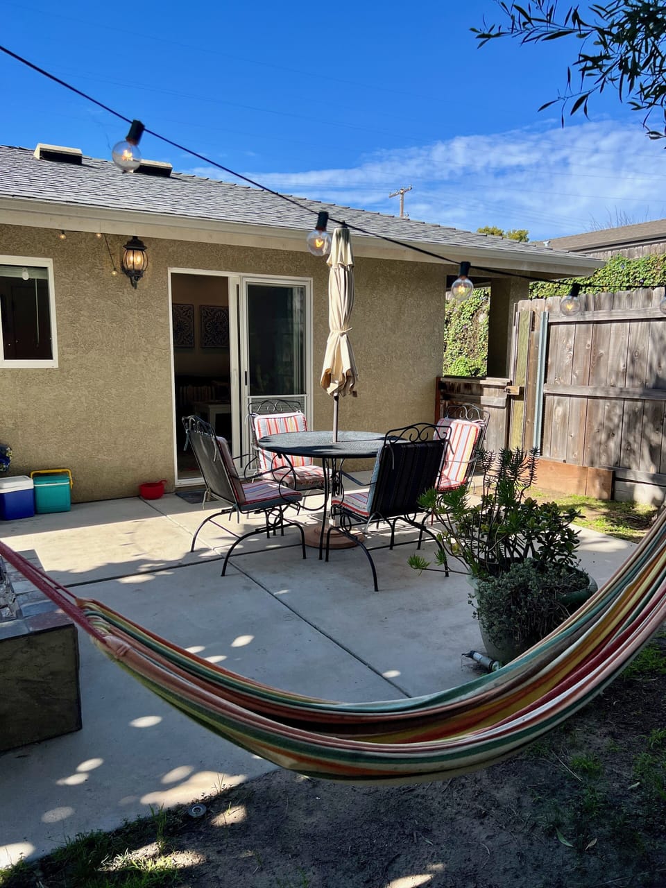 Outdoor dining