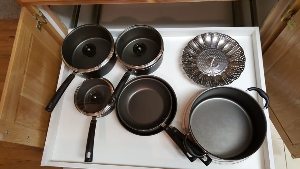 Pots and pans