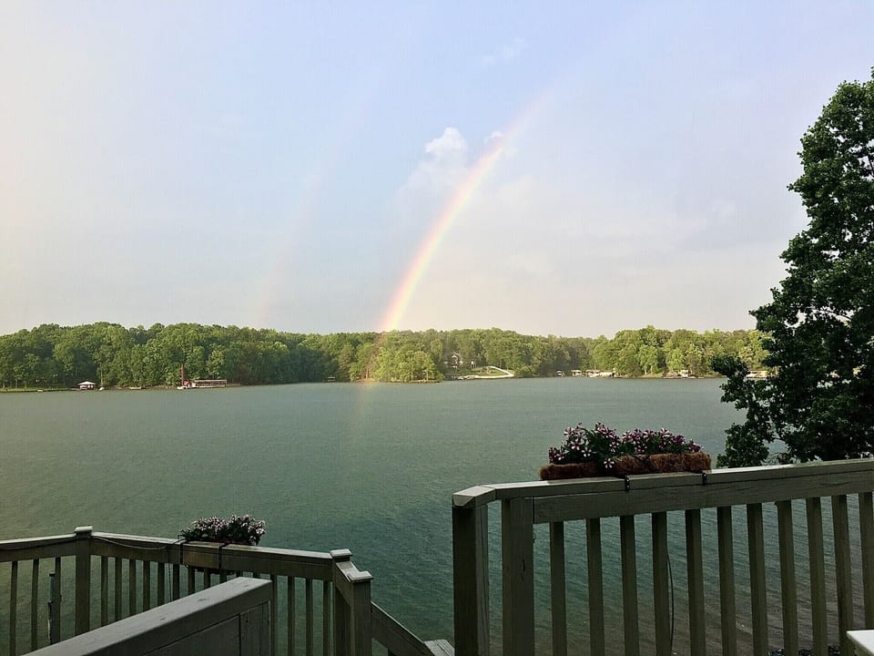 Even the rain is beautiful at SML