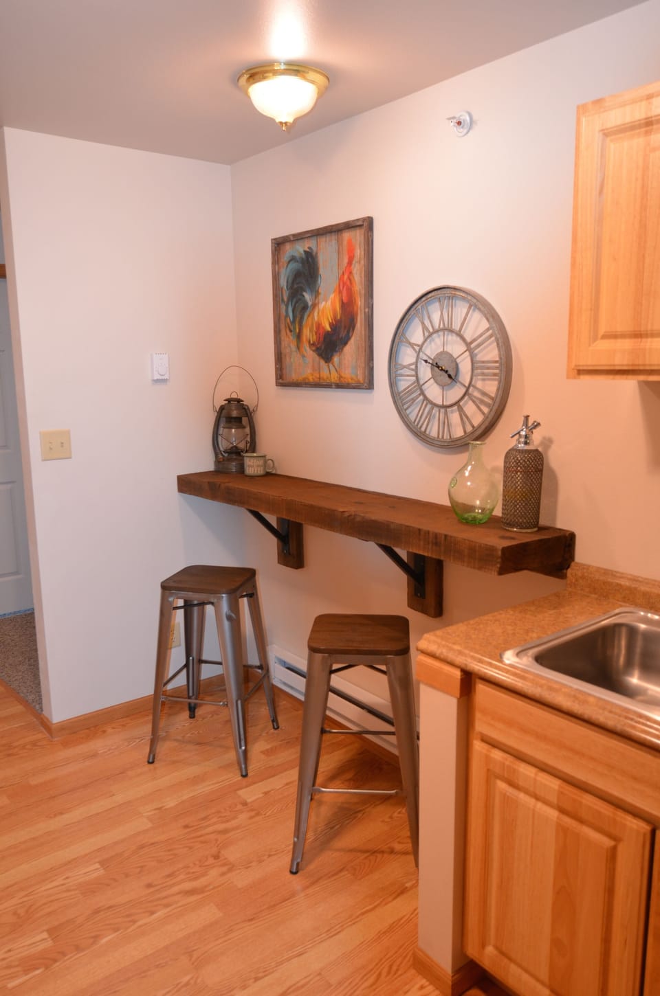 convenience within the kitchen area
