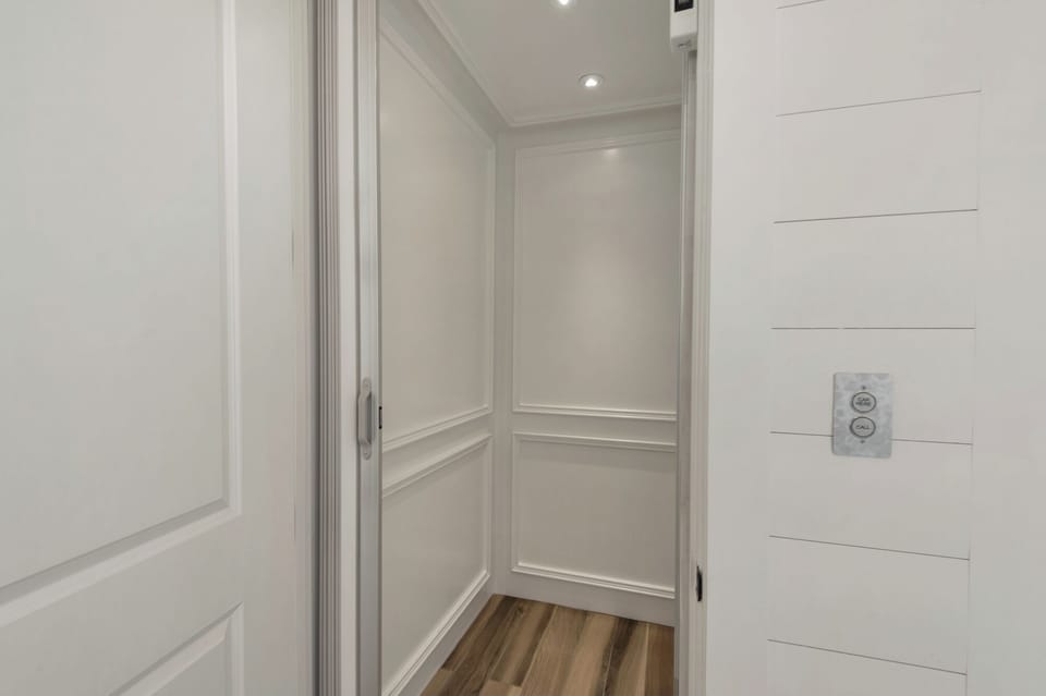 Take the elevator to the second floor! Access to all levels