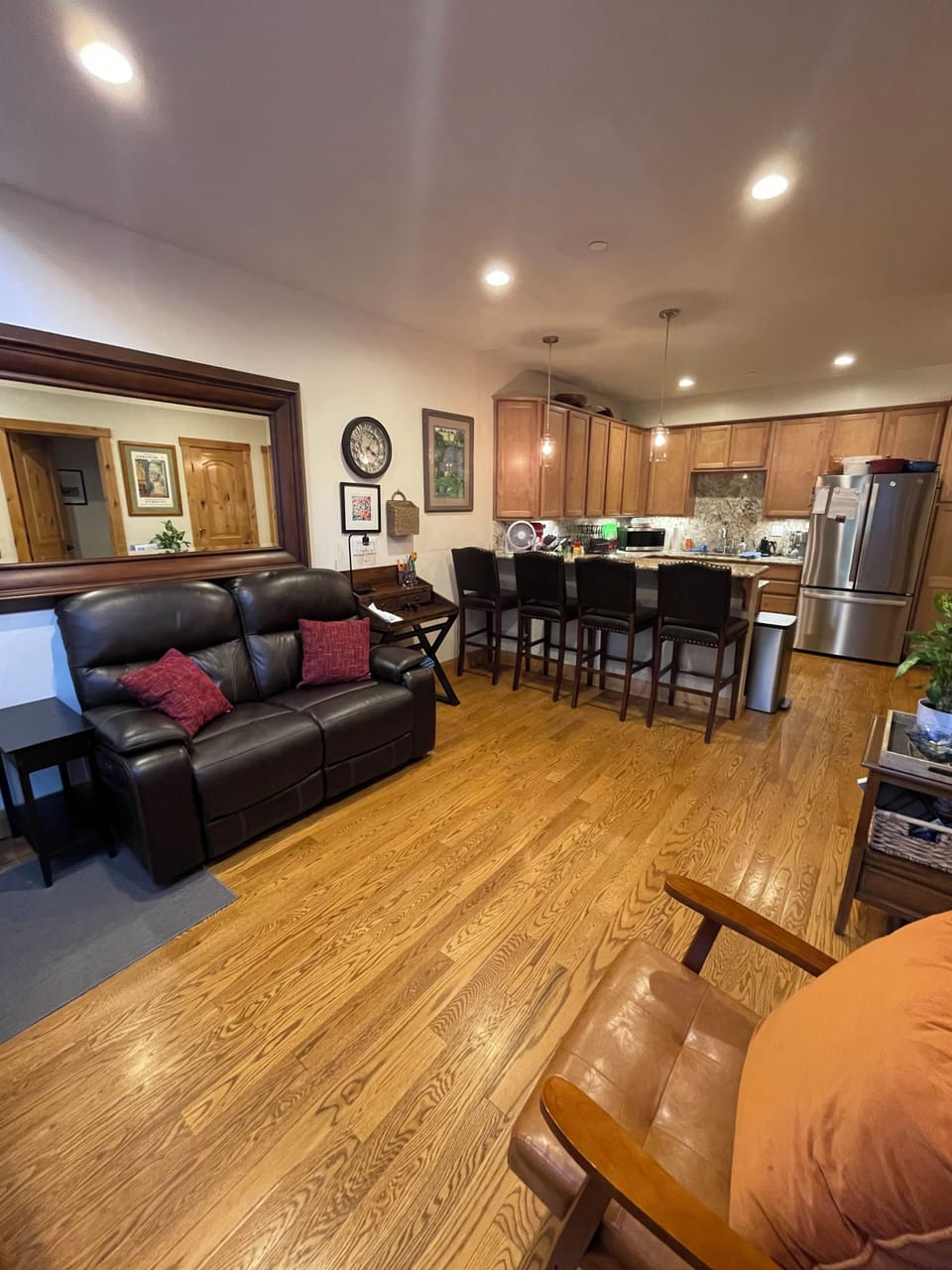 Downstairs living room