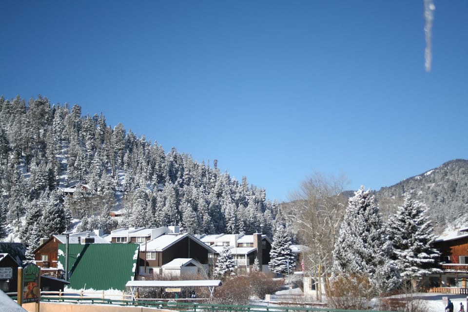Winter view from front door