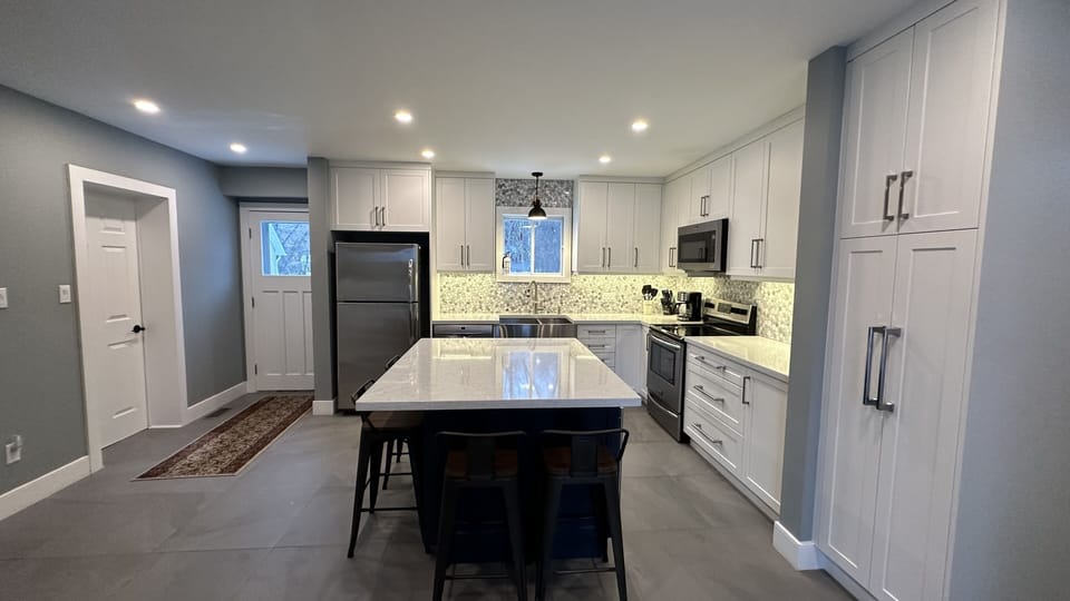 Open Concept Kitchen.