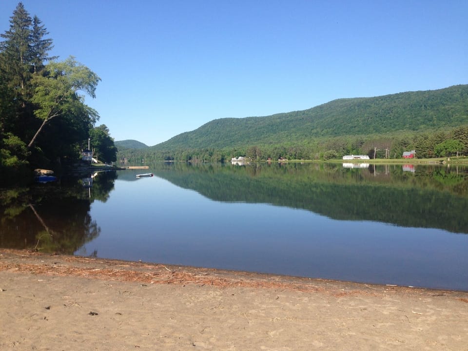 A view of Lake Algonquin from the Wells Town beach
