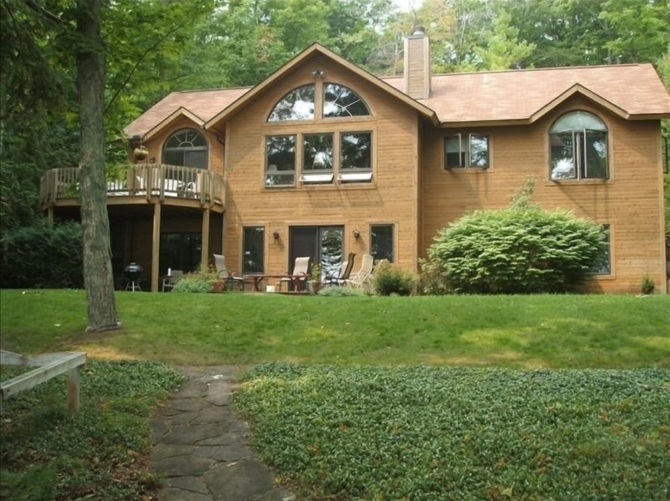 View of house from the dock