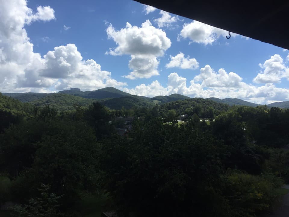 Wonderful view overlooking Banner Elk and Sugar Mountain