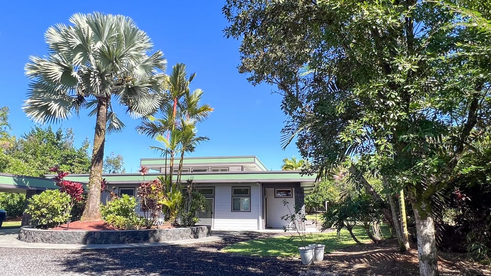 Front yard and parking, shared.
