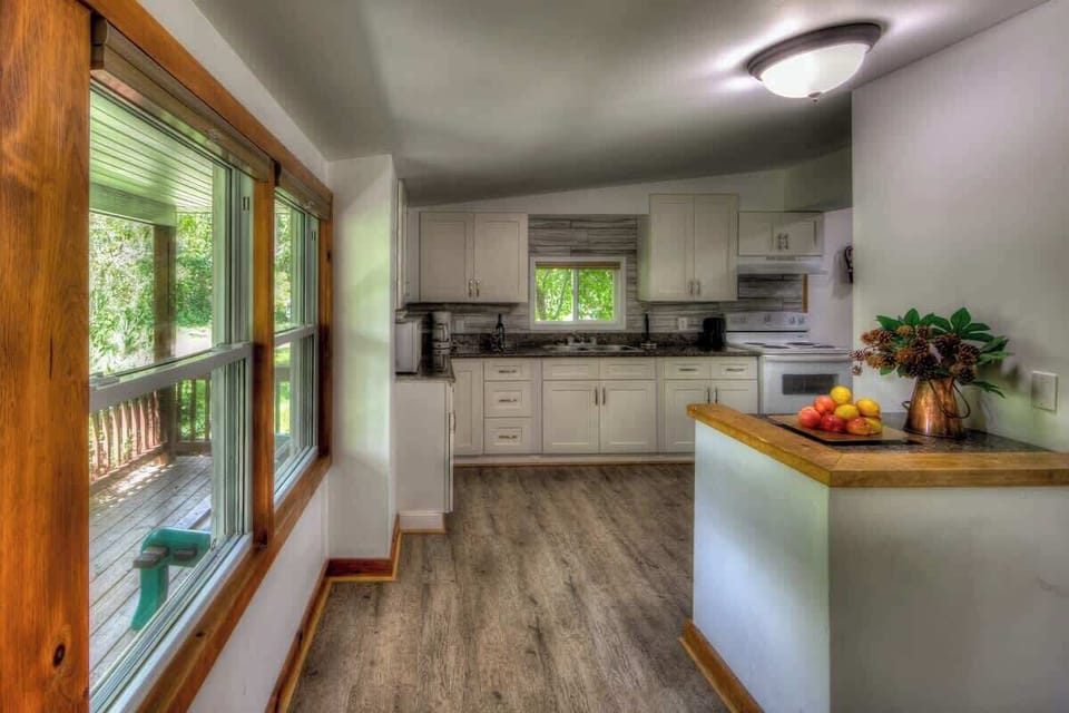 Kitchen is fully equipped and recently renovated! Get ready to cook with your family and friends! 