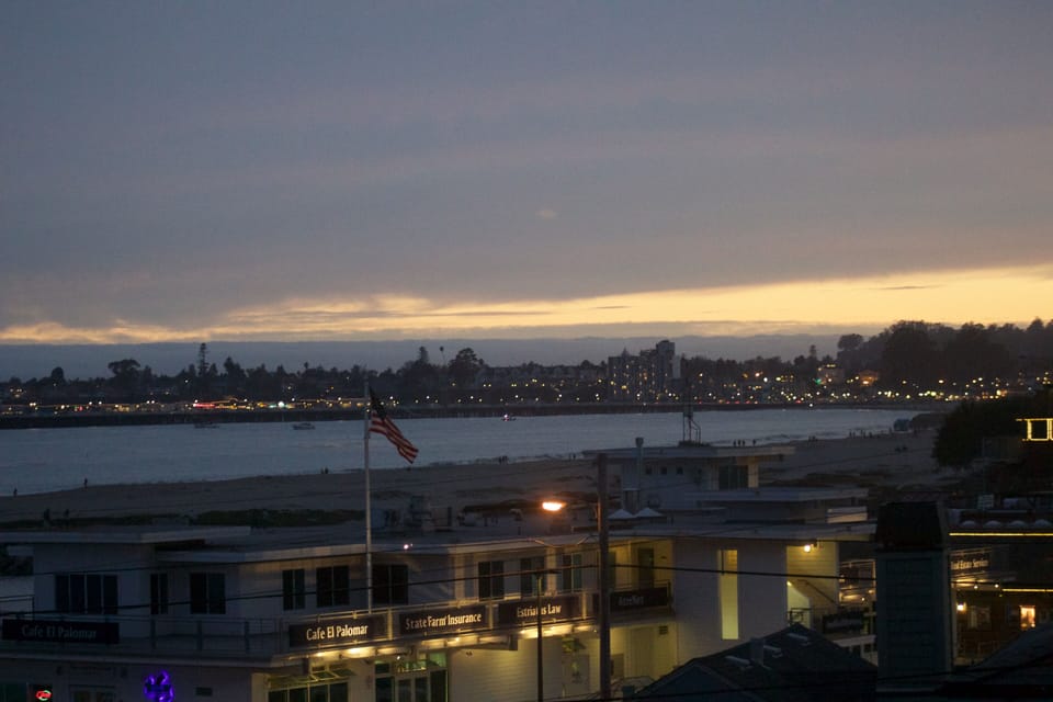 Living Room View @ Dusk