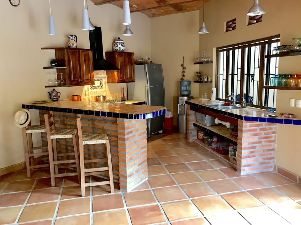 Open kitchen with all the amenities