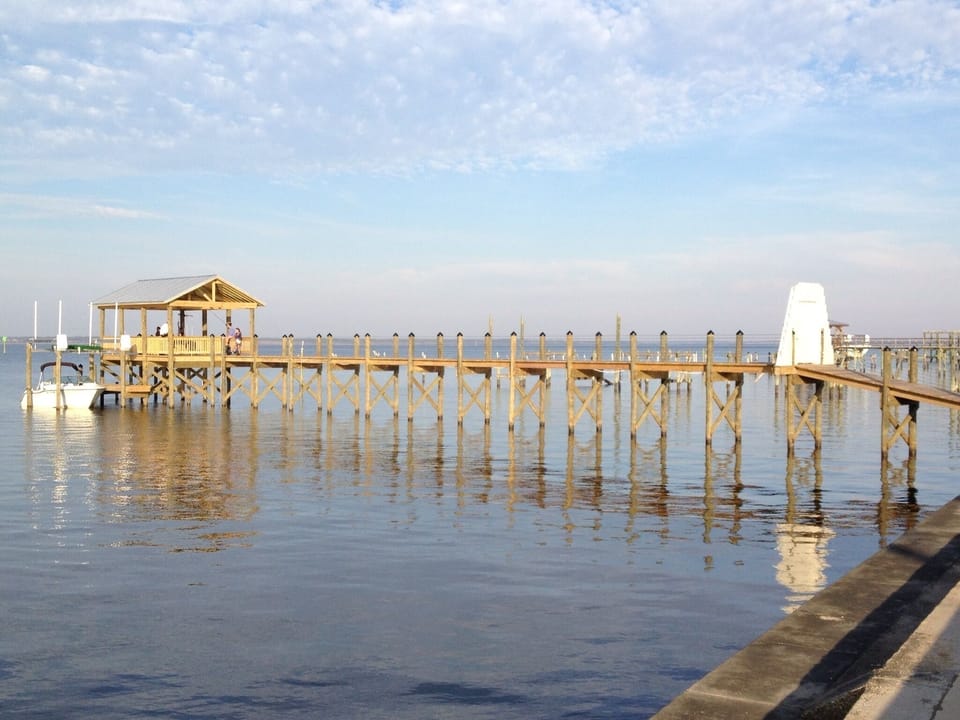 Bring fishing poles and crab nets! Catch fish, or maybe zzzzs in the hammock. 