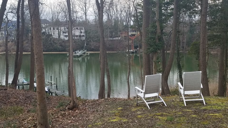 Peaceful water overlooks