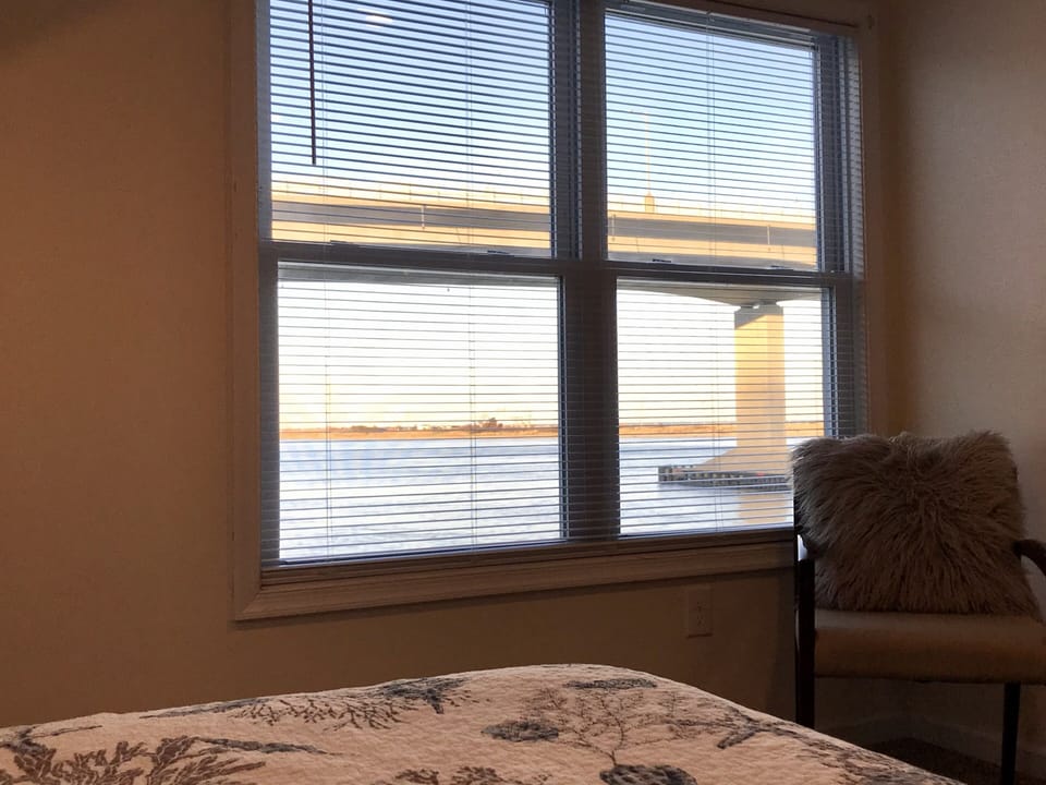 Water views from bedroom #2
