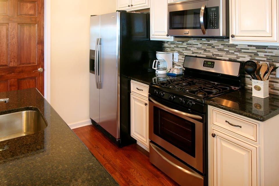 Fully appointed kitchen