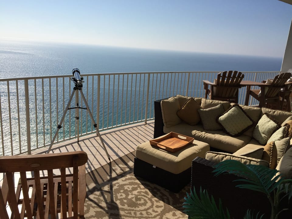Gorgeous views from your personal balcony (no longer contains a hottub)