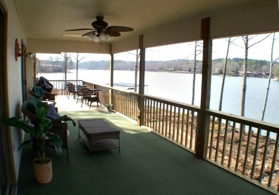 Panoramic view from the deck.