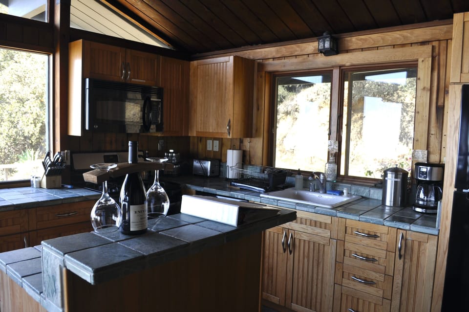 Prepare a gourmet meal in the fully-equipped kitchen