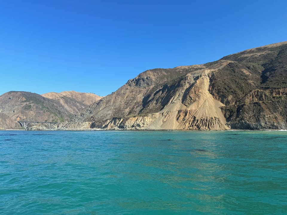 HWY 1 CLOSED north to Big Sur, McWay Falls, Bixby Bridge-PLEASE CHECK B4 BOOKING