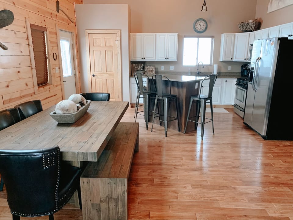 Dining Area + Kitchen