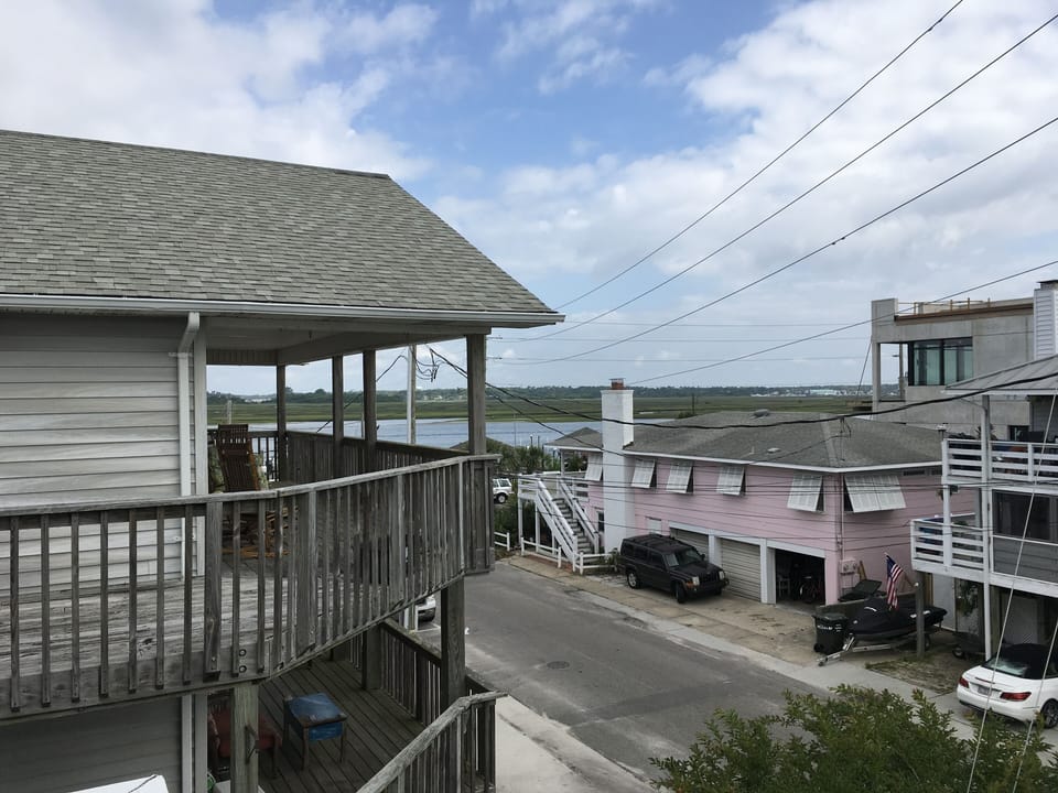 Upper deck view toward the sound