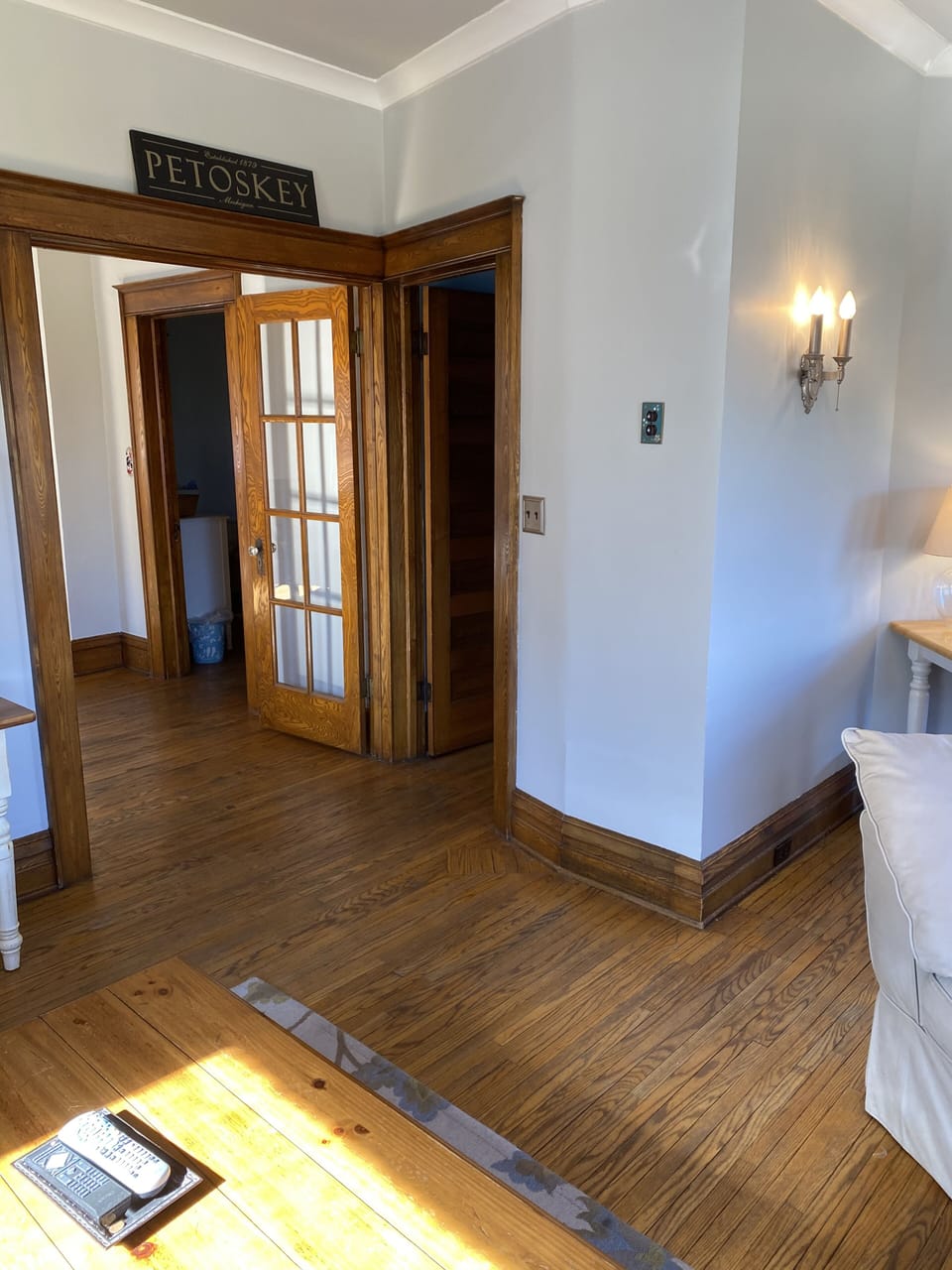 Second floor living room.