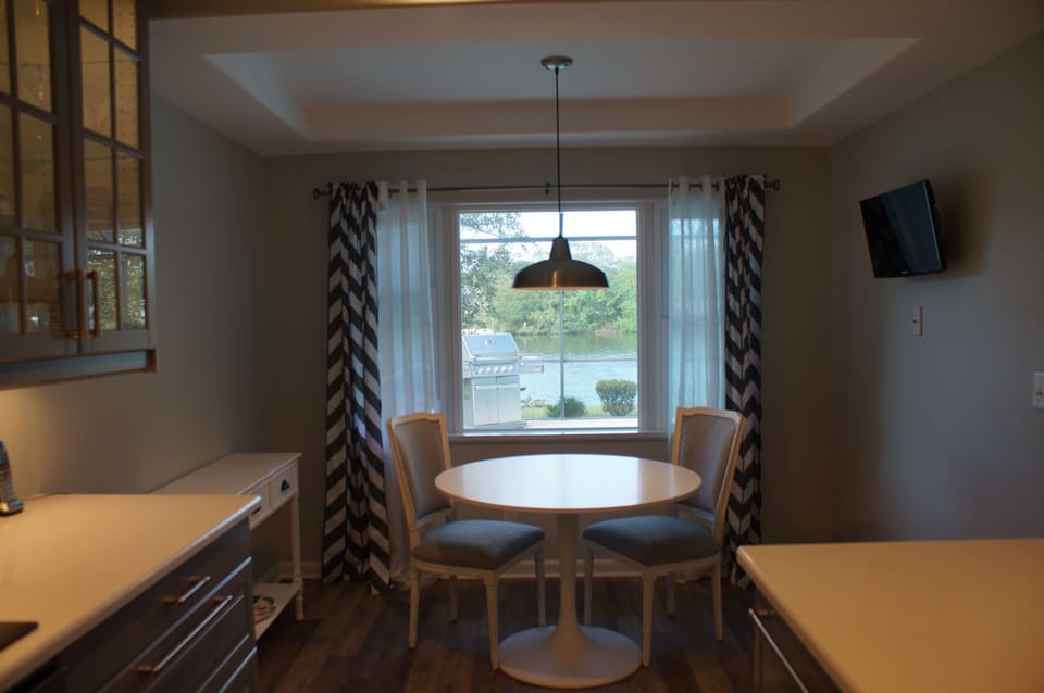 Breakfast area off the kitchen