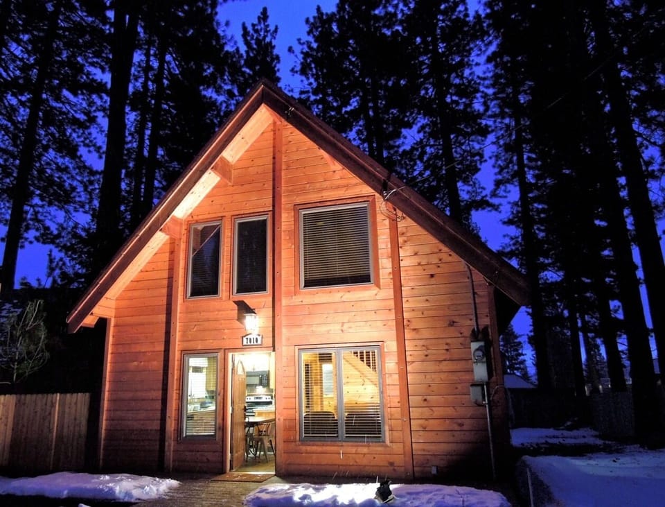 North elevation facing access road.