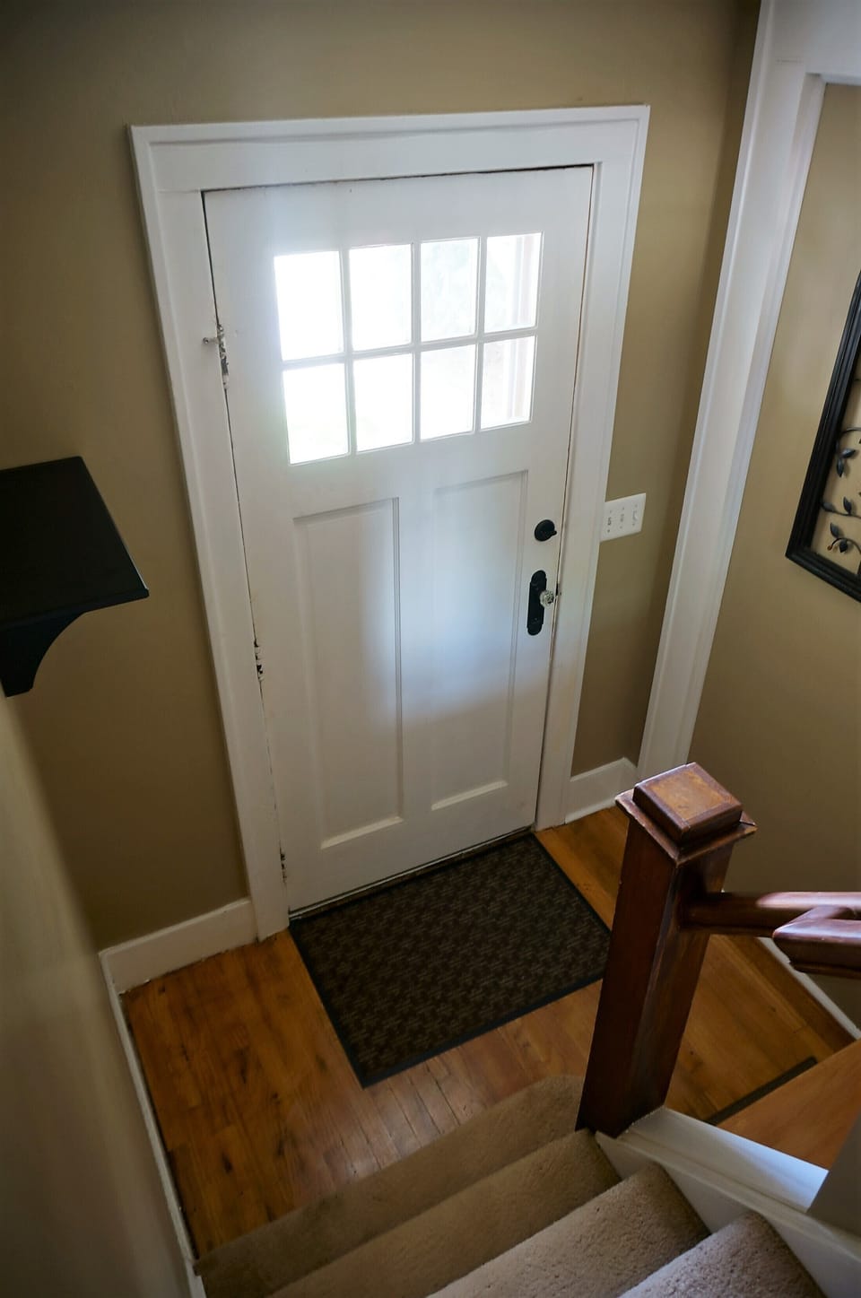 View of the Foyer from the Stairs