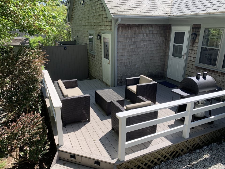 Private Deck and Yard