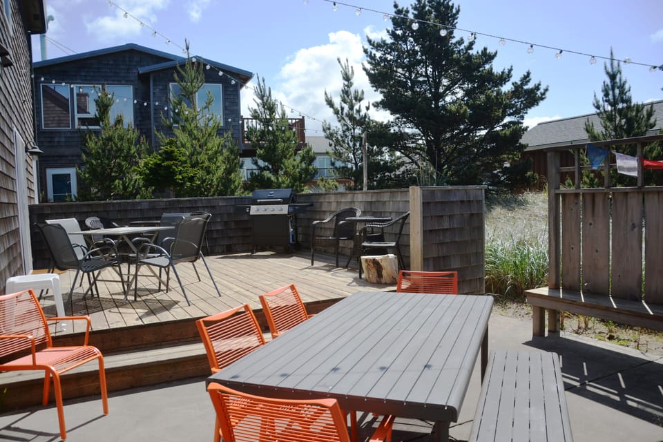 Deck during day