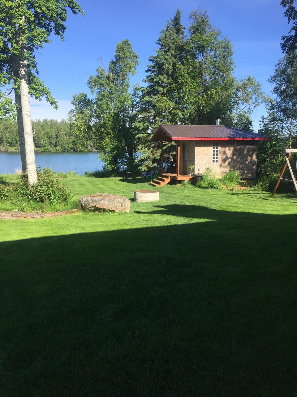 Sauna on the lake