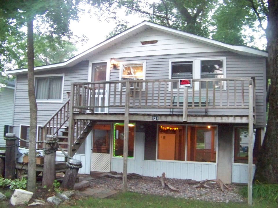 Front of Cabin,  
  127 Packer Drive 
  River of Lakes 
  Bagley, WI