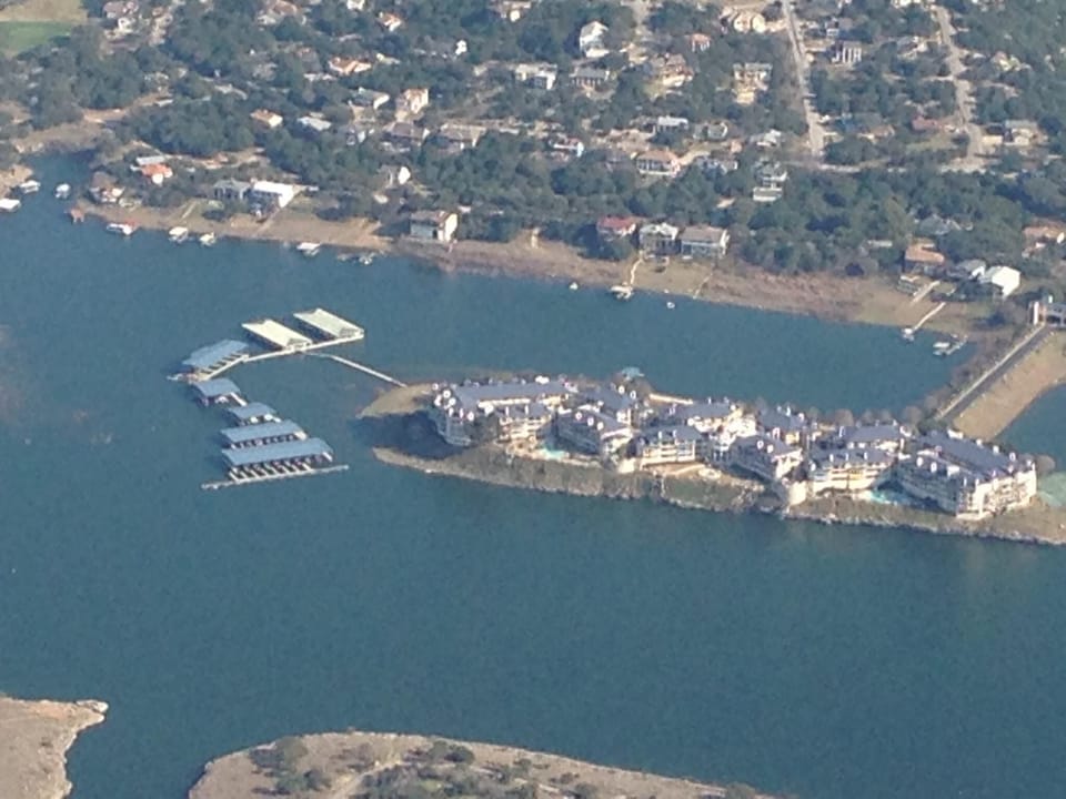 Aerial showing Parliament Cove.