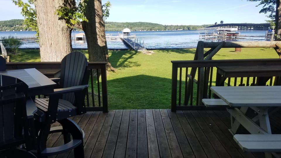 Lakeview from rear deck.
