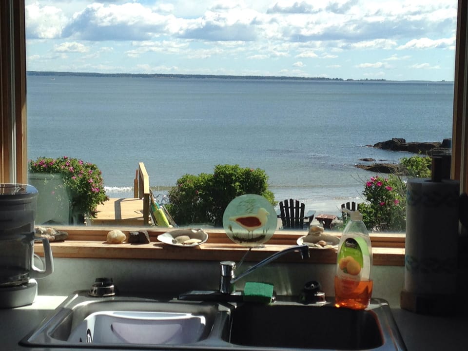 view from the kitchen