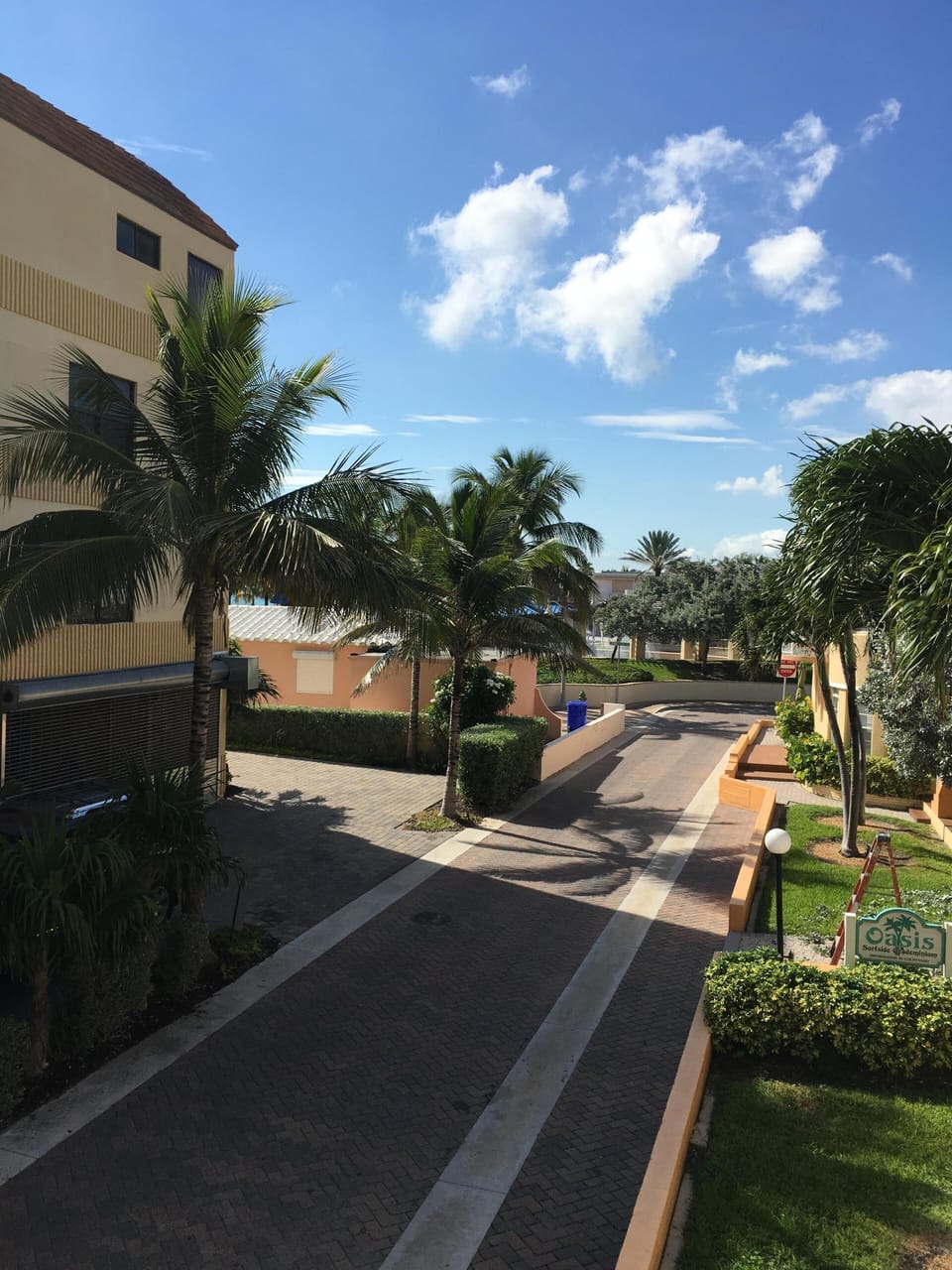 Surf road, in front of condo