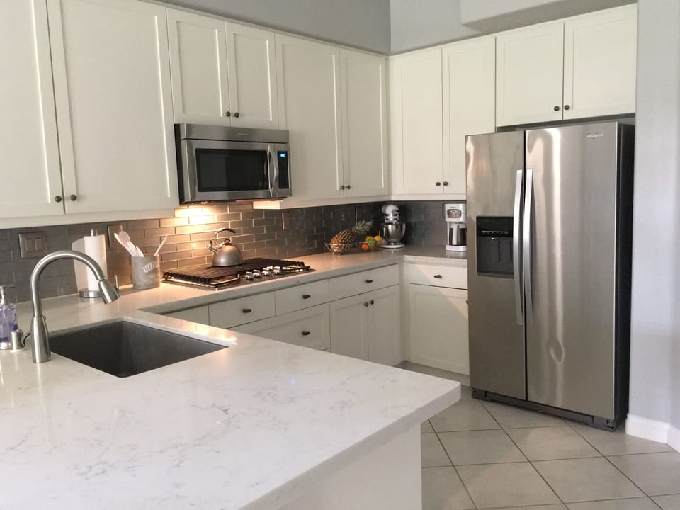 Brand-new Kitchen - All new countertops, appliances, sink, backsplash