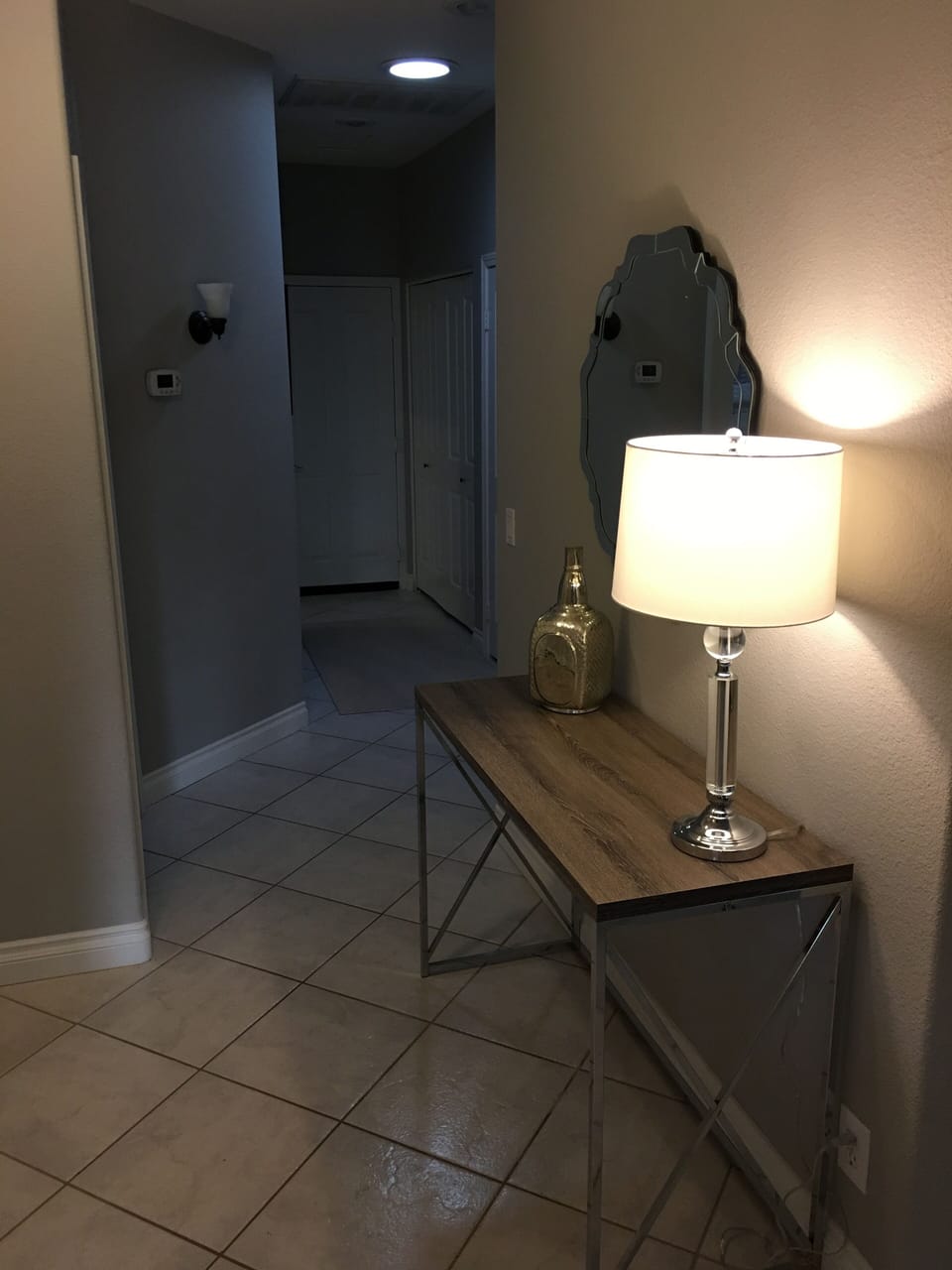 Foyer, view to bedroom hallway