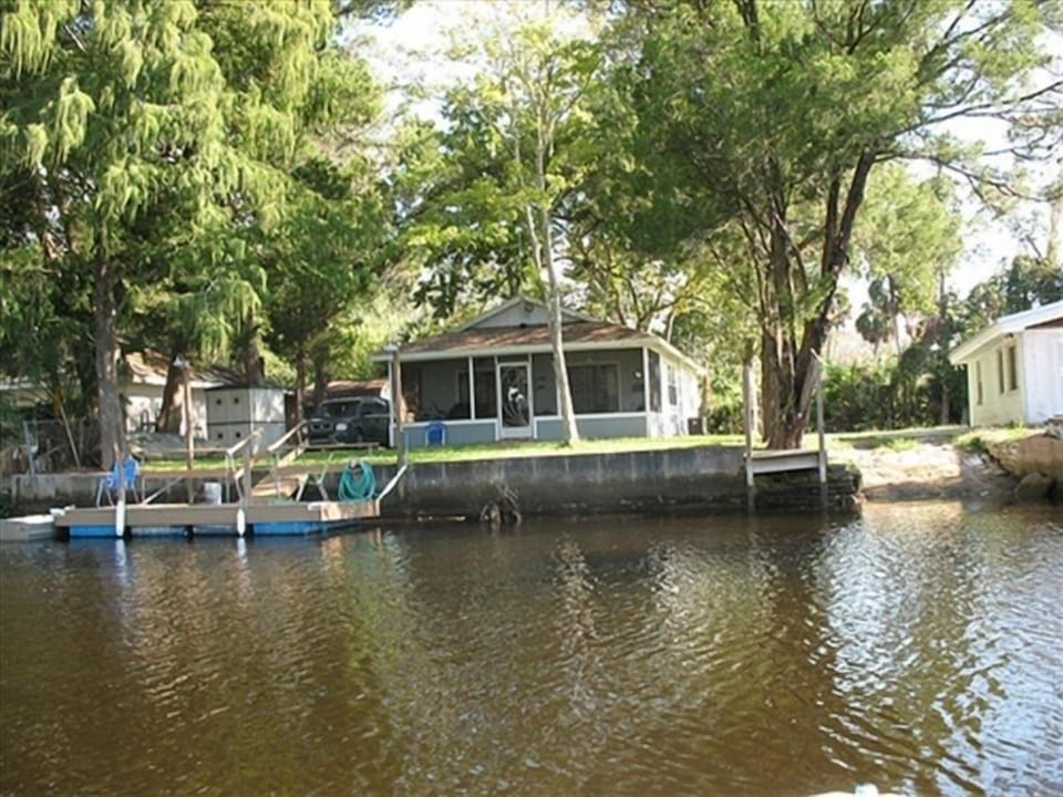 House view from the water.